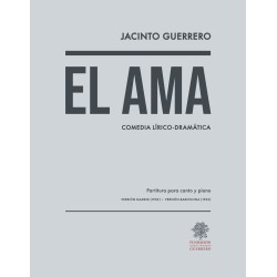 El ama (partitura para canto y piano)